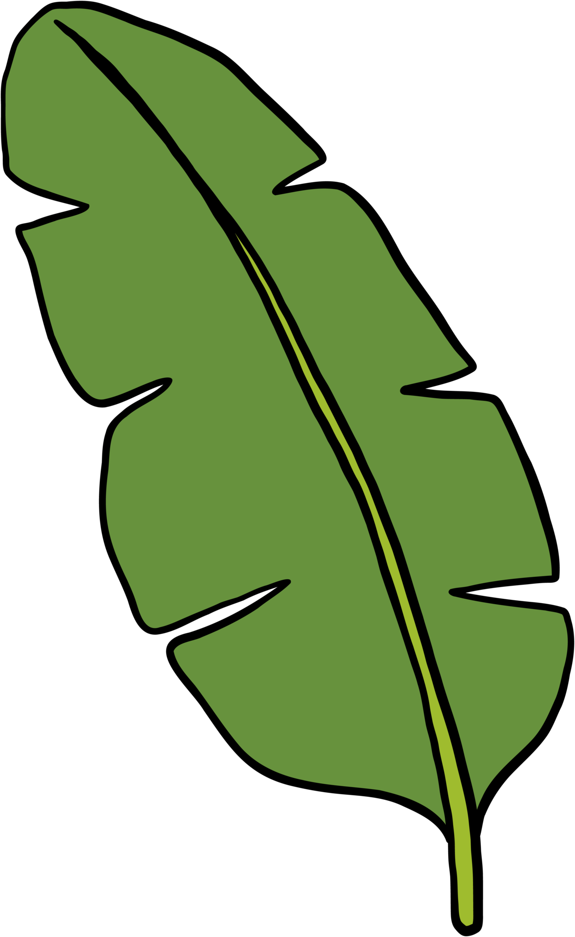 Banana Leaf Images For Drawing Infoupdate