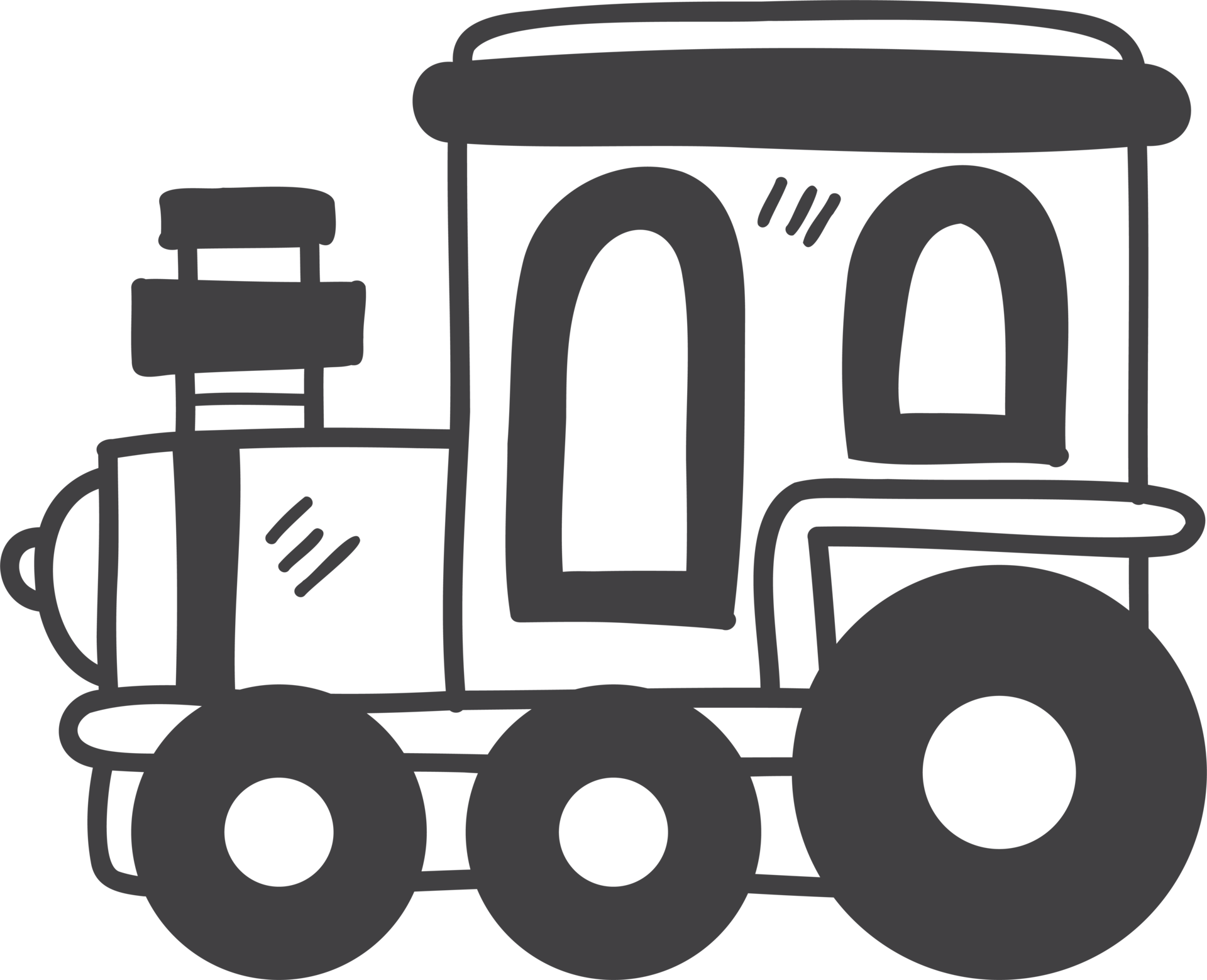 Hand Drawn toy train for kids illustration 12665253 PNG