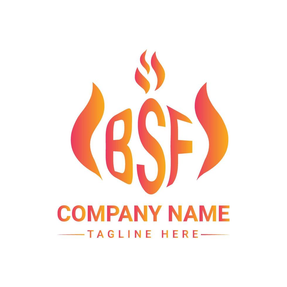 BSF Polygon logo design monogram, BSF polygon vector logo,  BSF with Polygon shape,  BSF template with matching color, BSF polygon logo Simple, Elegant,  BSF Luxurious Logo, BSF Vector pro,