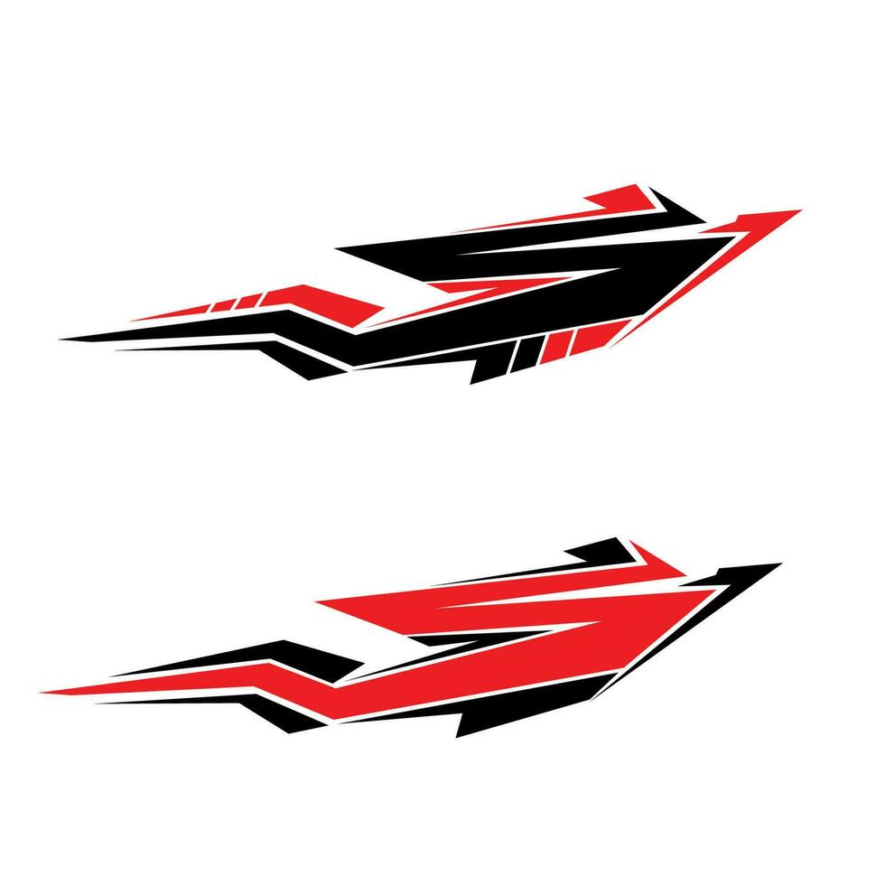 car wrapping decal vector design