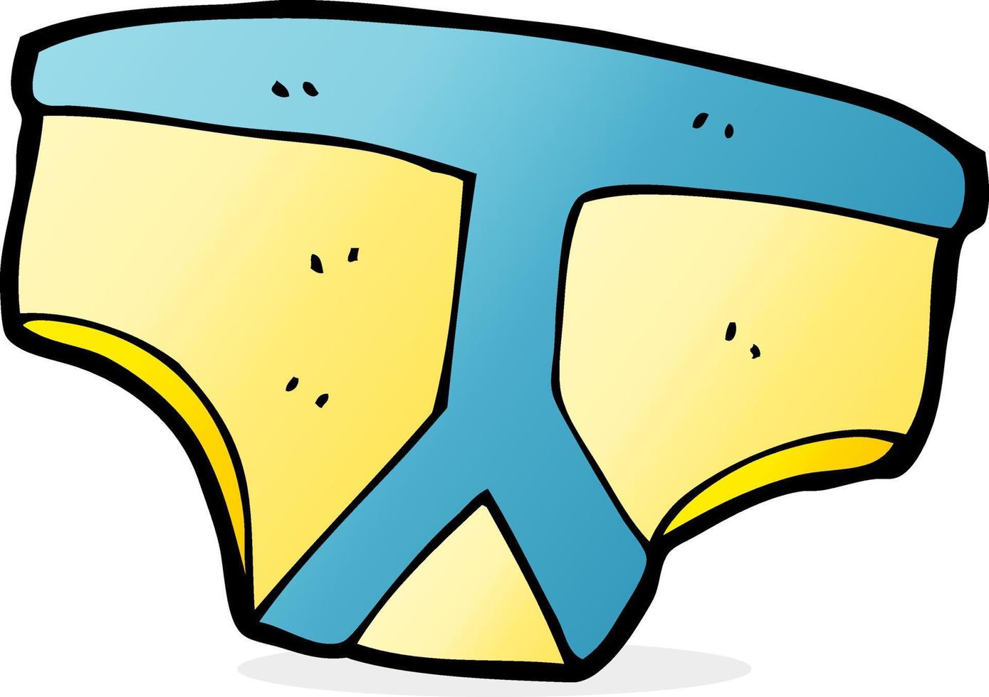 vector cartoon underpants