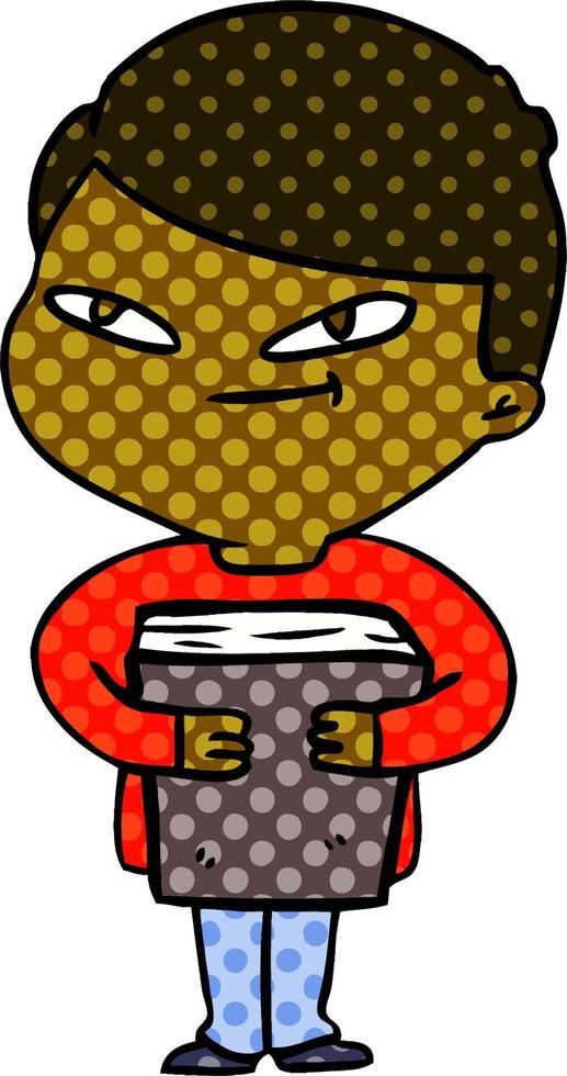 cartoon boy character vector