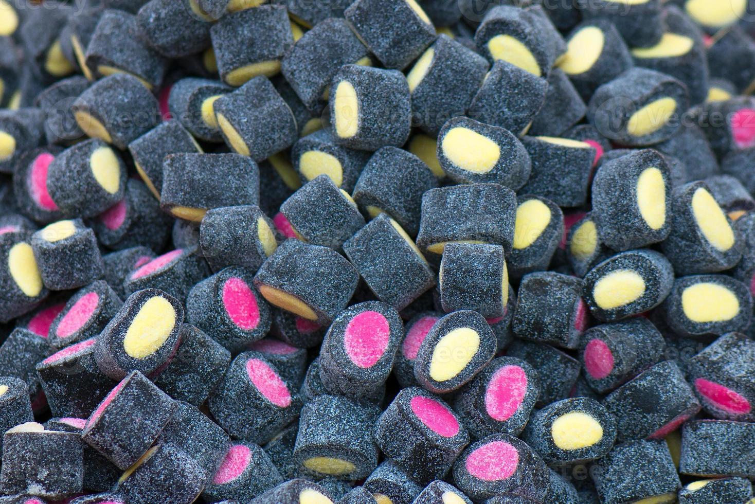 Chewy candy covered licorice photo