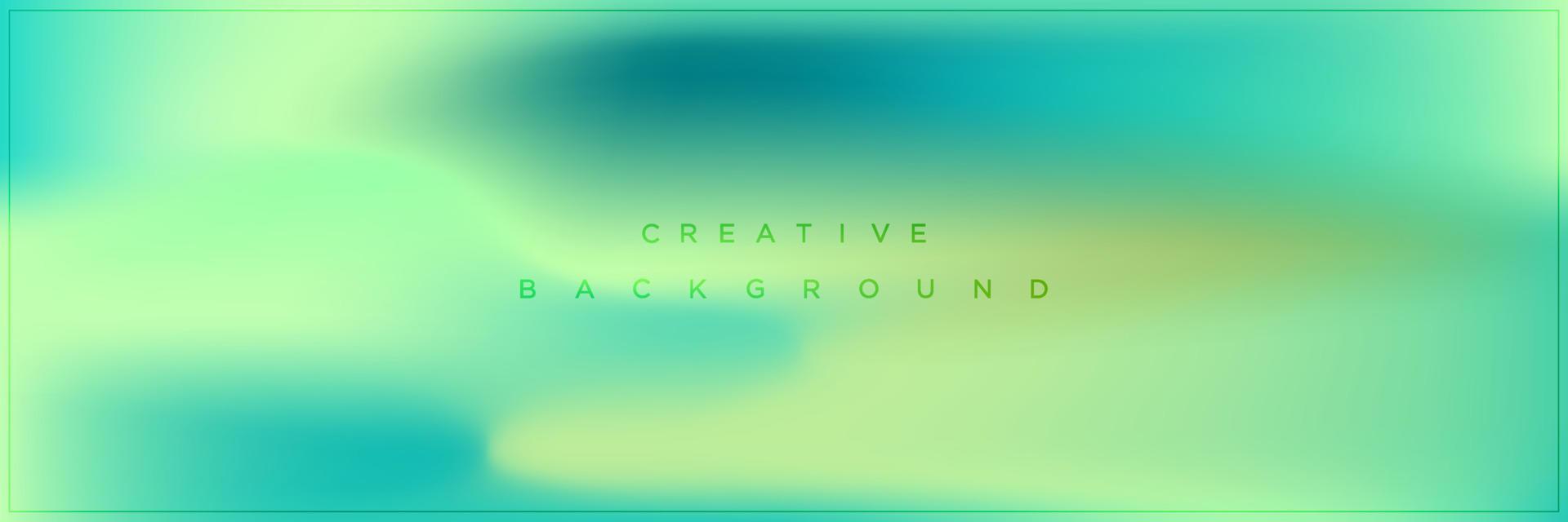 Abstract green and yellow gradient background design for presentation, posters, cover, website and banner vector