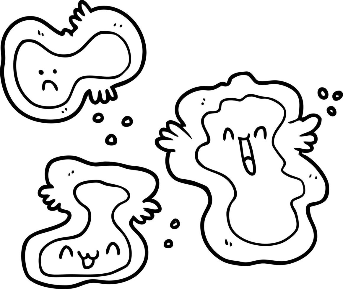 cartoon cells character vector