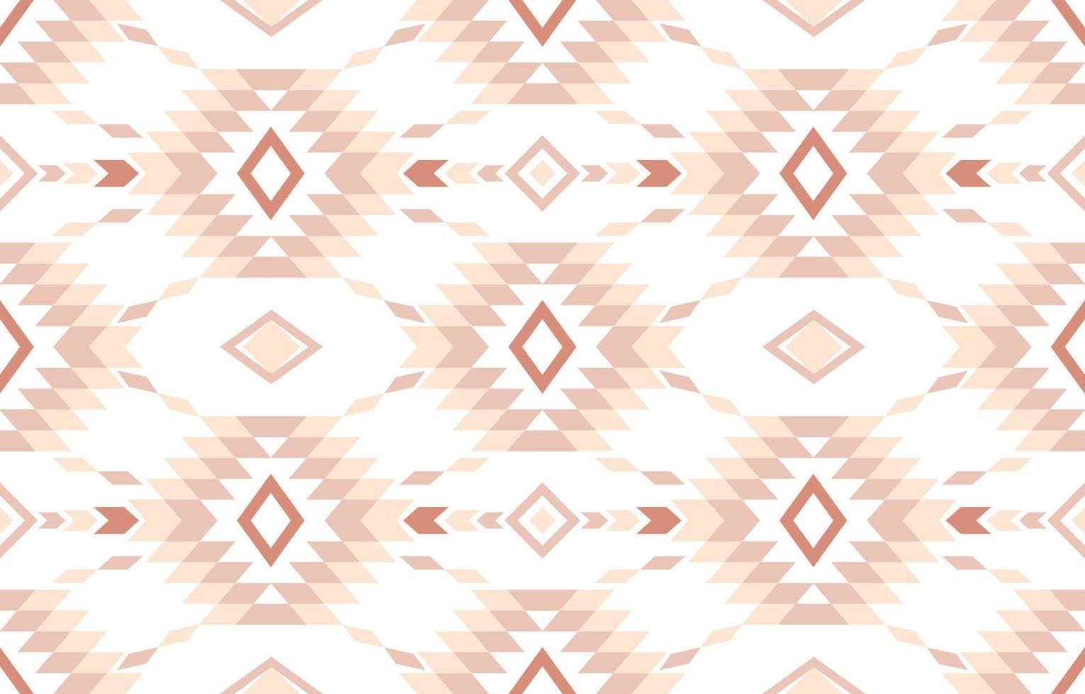 Native design for fabric print. Geometric Aztec style. Mosaic on the tile. African Moroccan pattern. Aztec Ethnic pastel minimal yellow geometric fabric pattern. vector