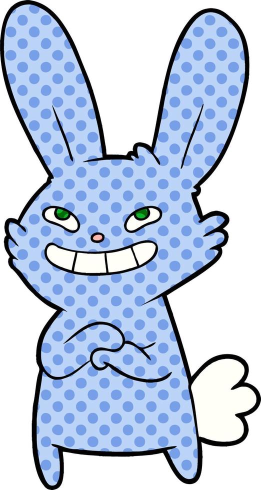 cartoon rabbit character vector