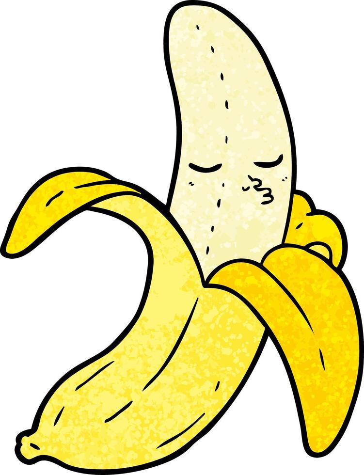 vector cartoon banana