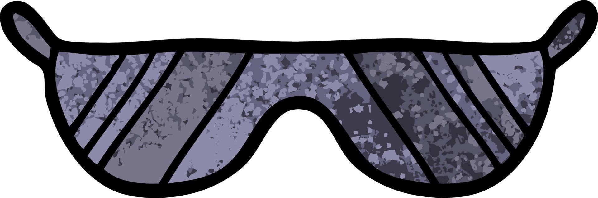 vector cartoon sunglasses