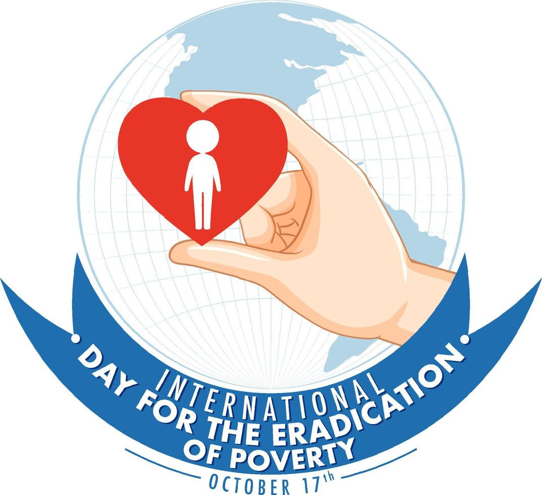 International Day For The Eradication Of Poverty vector