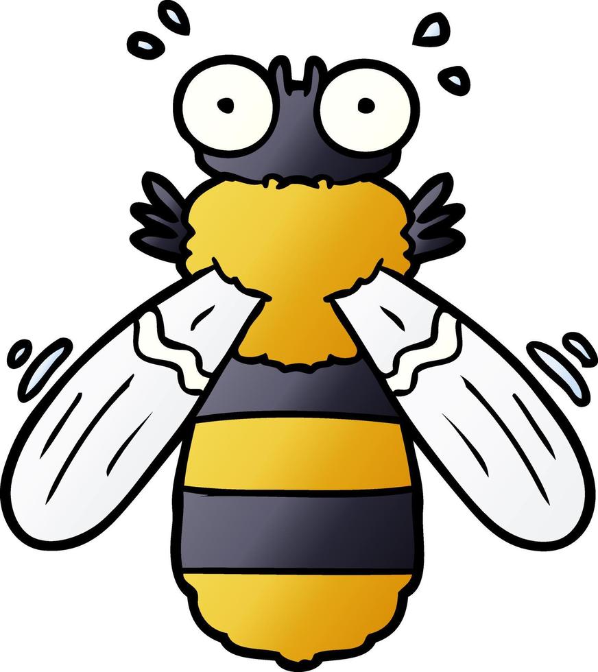 vector cartoon bee