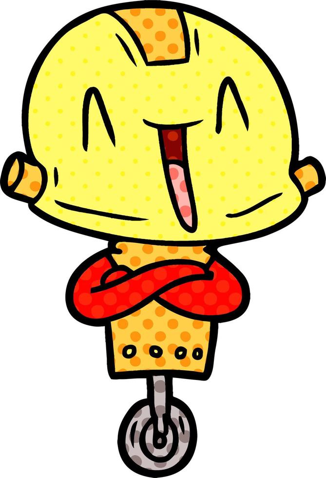 cartoon robot character vector