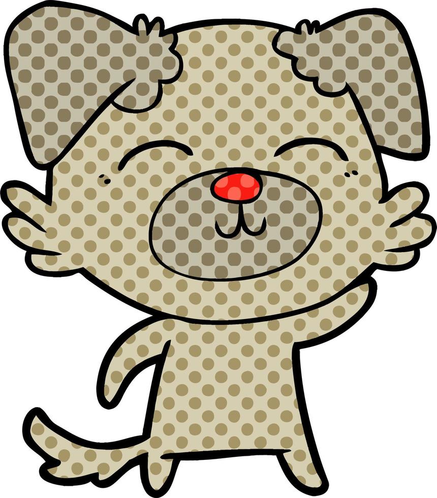 cartoon doodle character dog vector