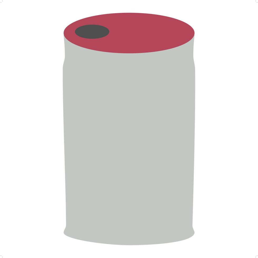 drinks can flat art vector