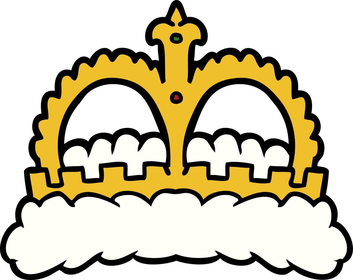 vector cartoon crown