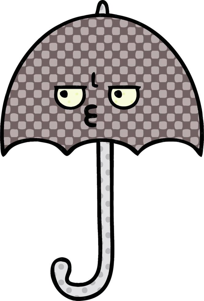 annoyed umbrella character vector