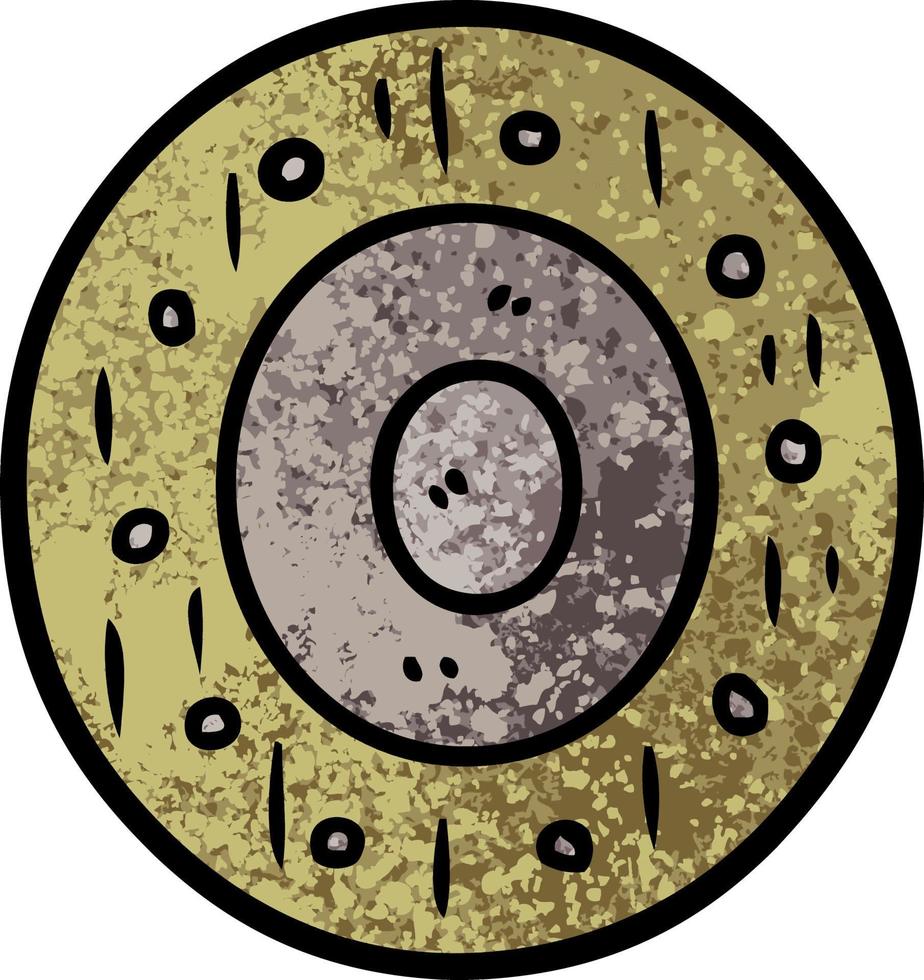 vector cartoon shield