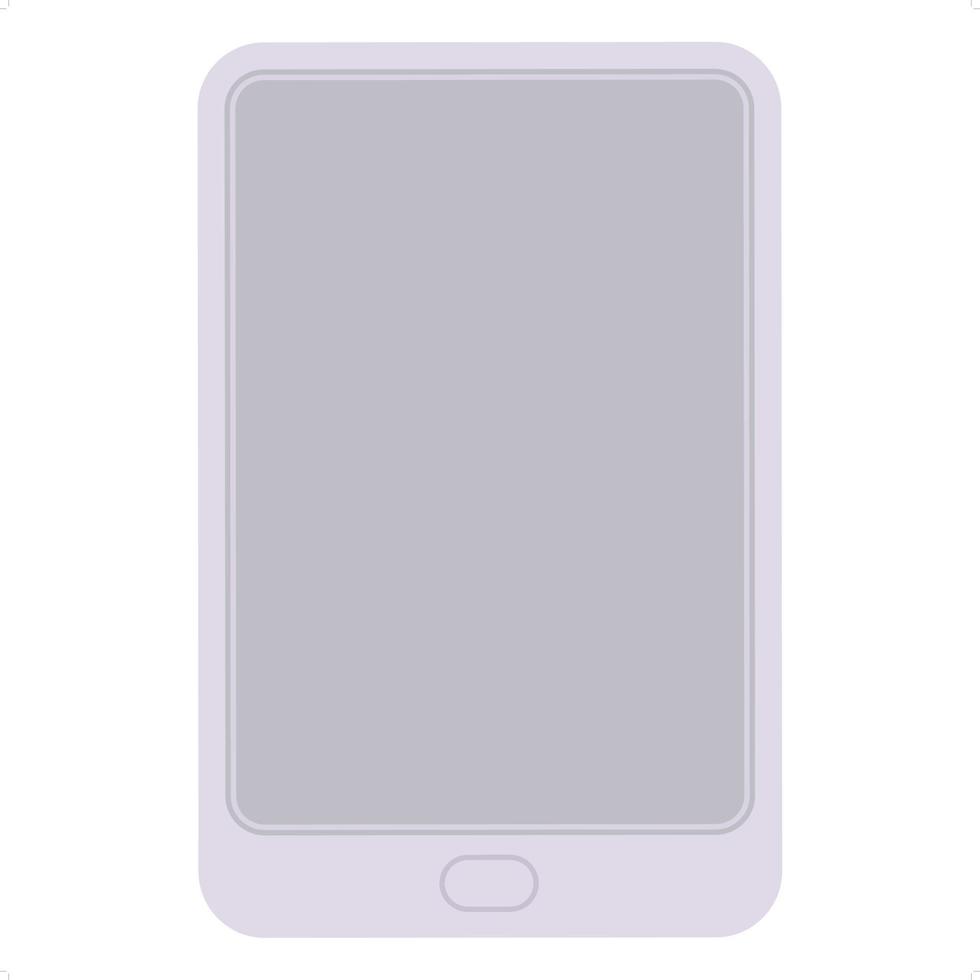 computer tablet flat art vector