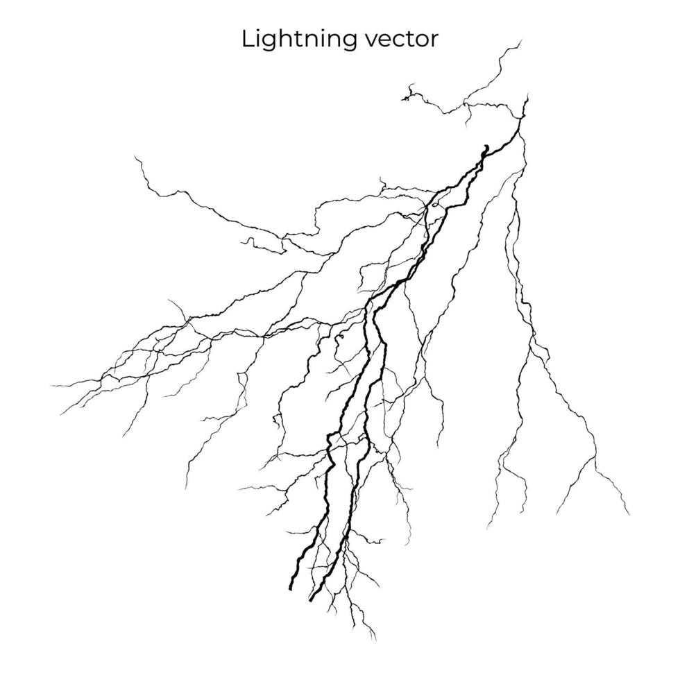 Thunderstorm template. Crack texture illustration. Vector eps 10. Grunge element design.