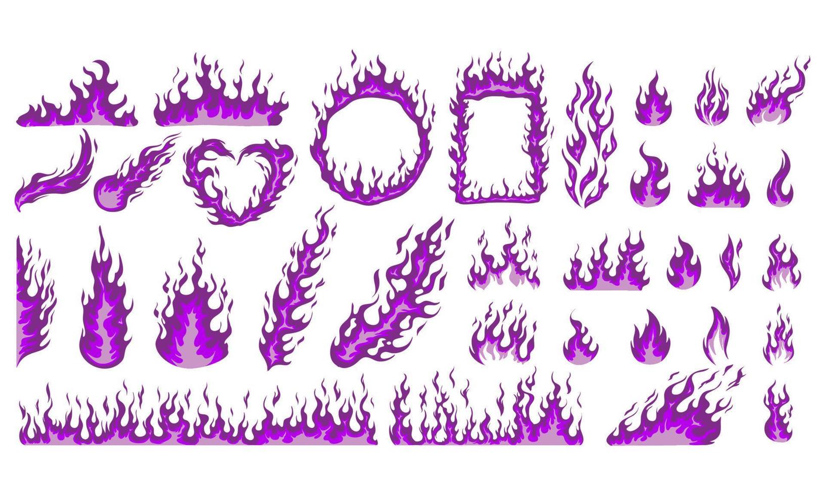 Purple Flame Vector Art, Icons, and Graphics for Free Download