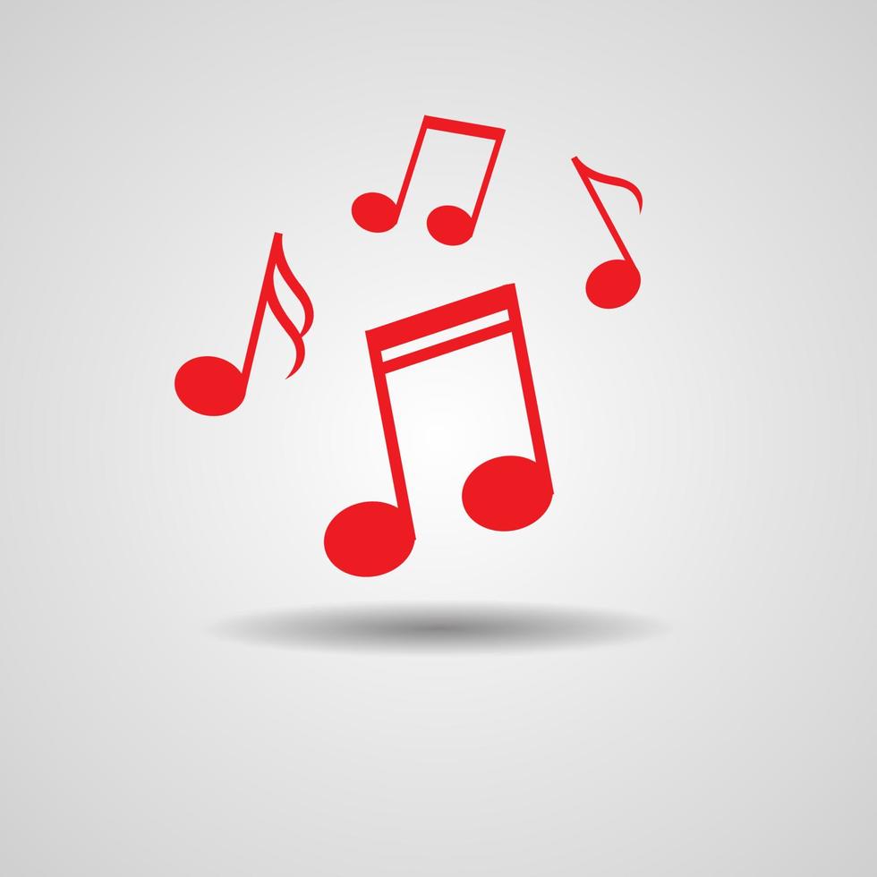 Music note vector template. Fit for banner, background, poster, advertising. Vector eps 10. Music festival template