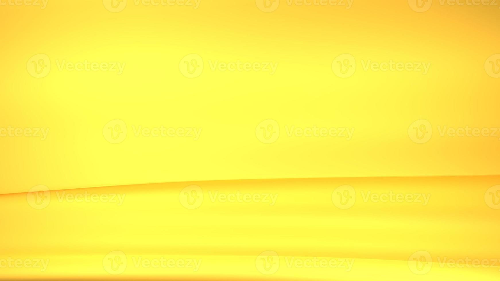 3d rendering of yellow bright abstract fabric texture background. Happy new year concept. Scene for advertising, cosmetic, technology, showcase, banner, food, summer, metaverse. Product display photo