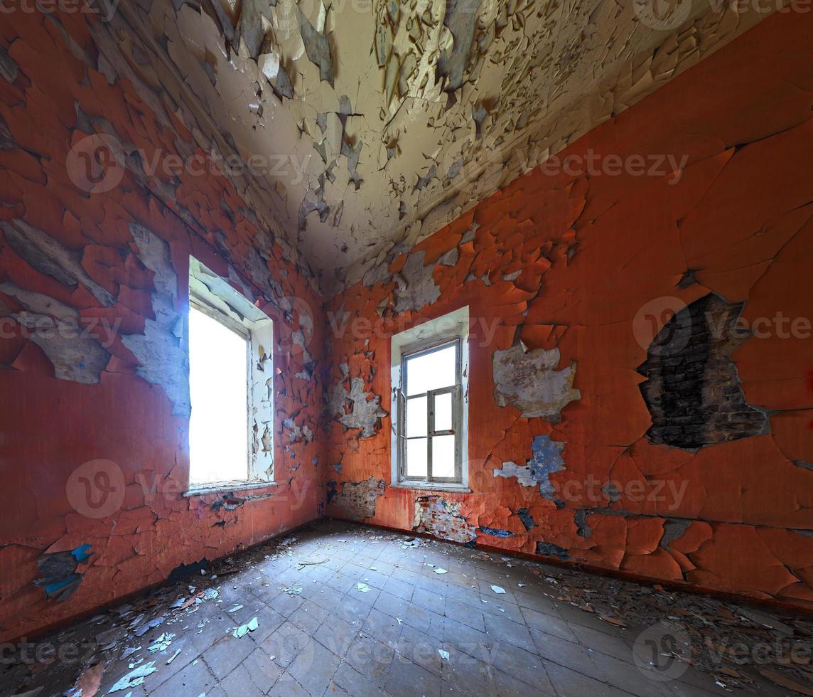 Abandoned room interior photo