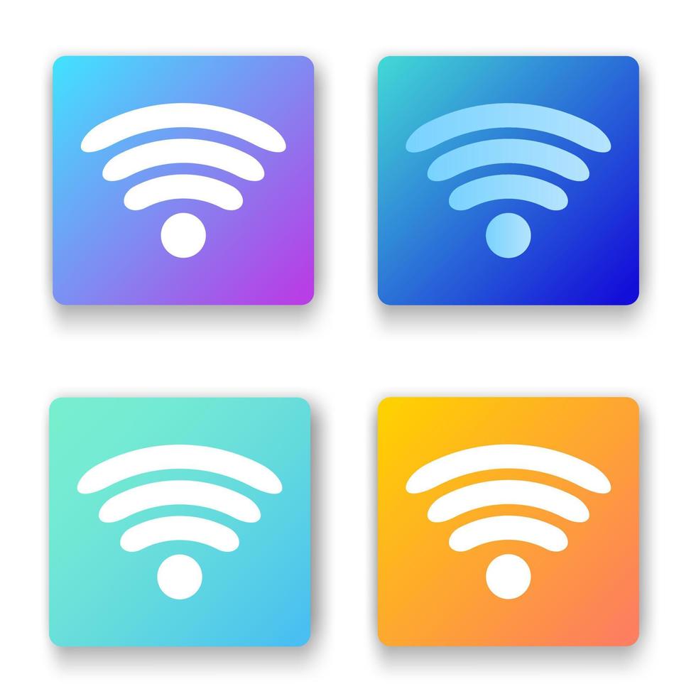 Wi Fi icon vector