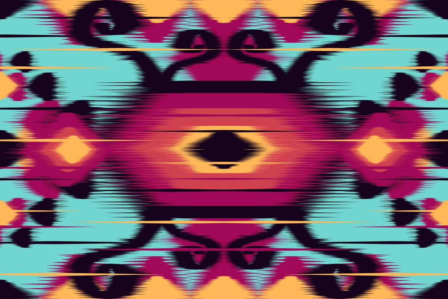 Abstract geometric background pattern design, blouse pattern, carpet pattern, Asian retro style. vector