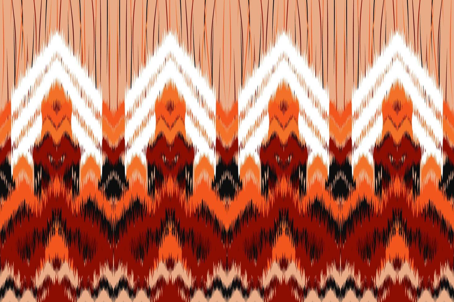 Abstract geometric background pattern design, blouse pattern, carpet pattern, Asian retro style. vector