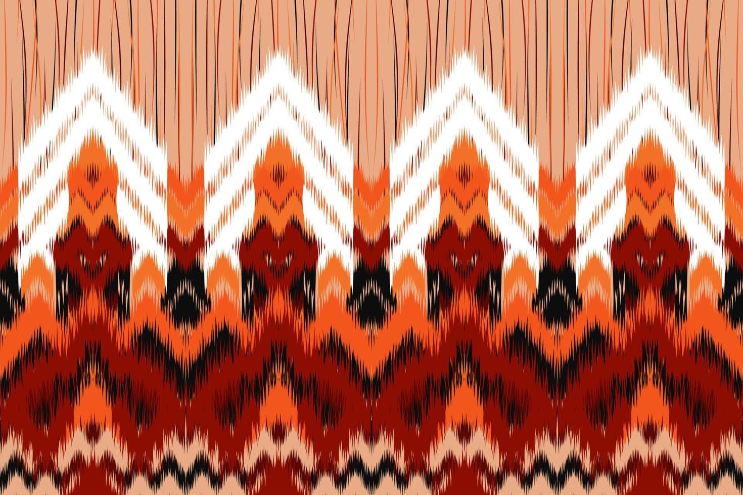 Abstract geometric background pattern design, blouse pattern, carpet pattern, Asian retro style. vector