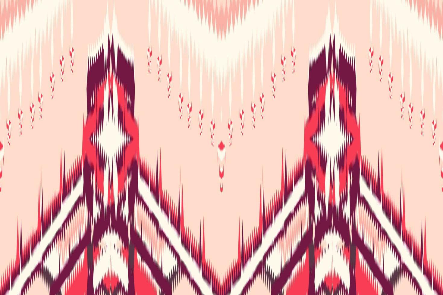 Abstract geometric background pattern design, blouse pattern, carpet pattern, Asian retro style. vector