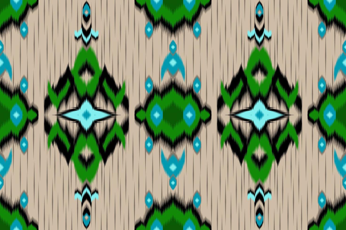 diseño de patrón de fondo geométrico abstracto, patrón de blusa, patrón de alfombra, estilo retro asiático. vector