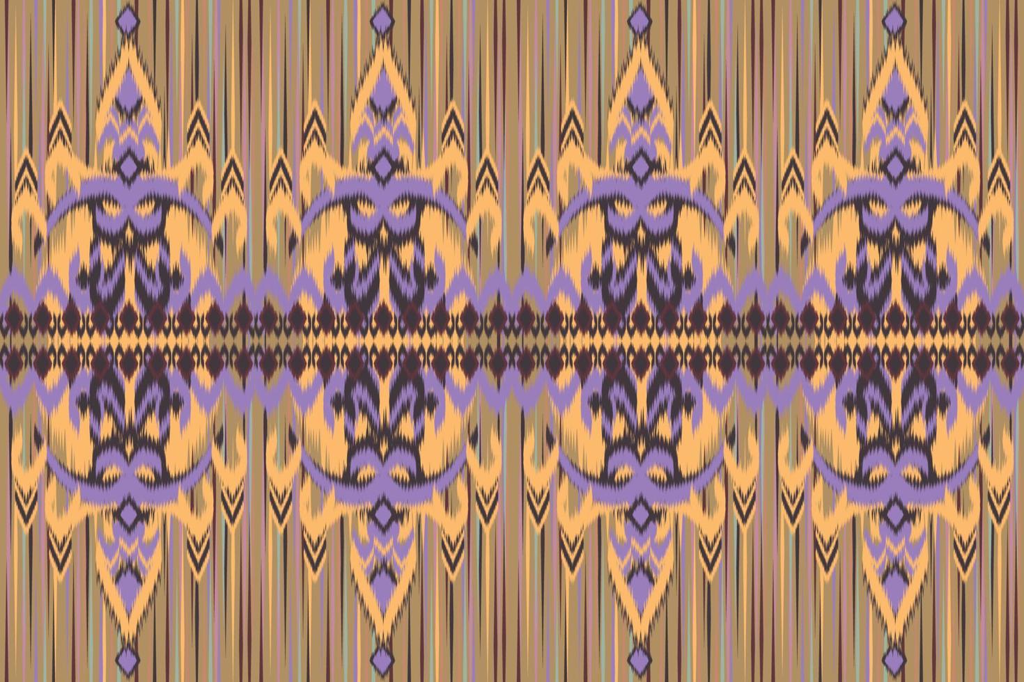 Abstract geometric background pattern design, blouse pattern, carpet pattern, Asian retro style. vector