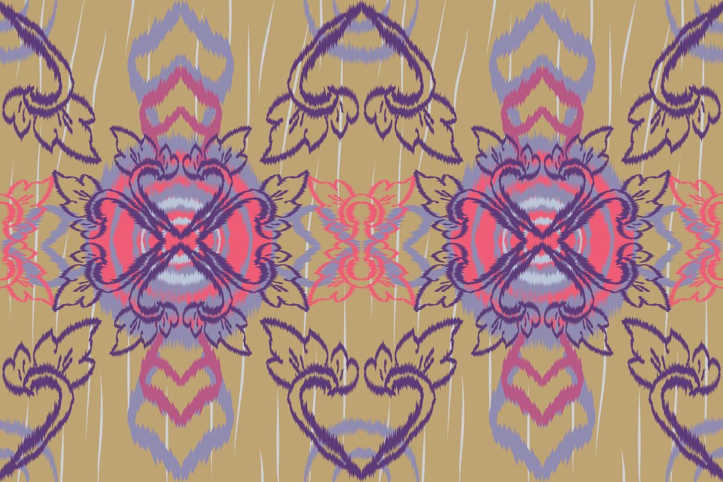 Abstract geometric background pattern design, blouse pattern, carpet pattern, Asian retro style. vector