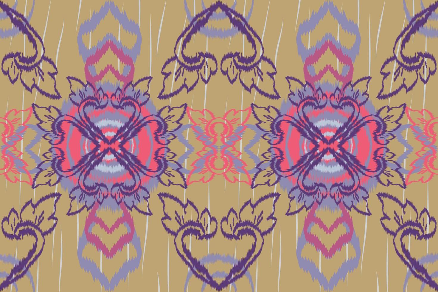 Abstract geometric background pattern design, blouse pattern, carpet pattern, Asian retro style. vector