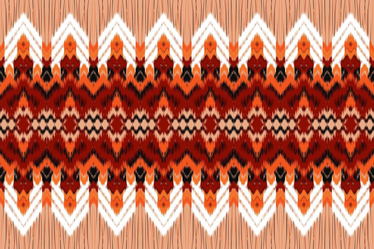 Abstract geometric background pattern design, blouse pattern, carpet pattern, Asian retro style. vector