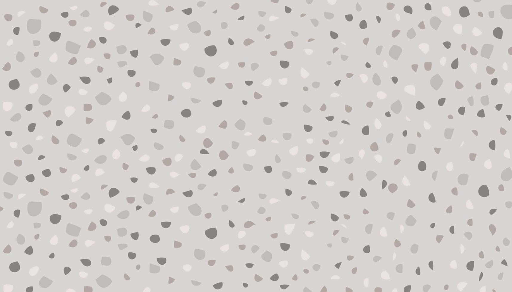 Grey terrazzo background abstract simple vector illustration