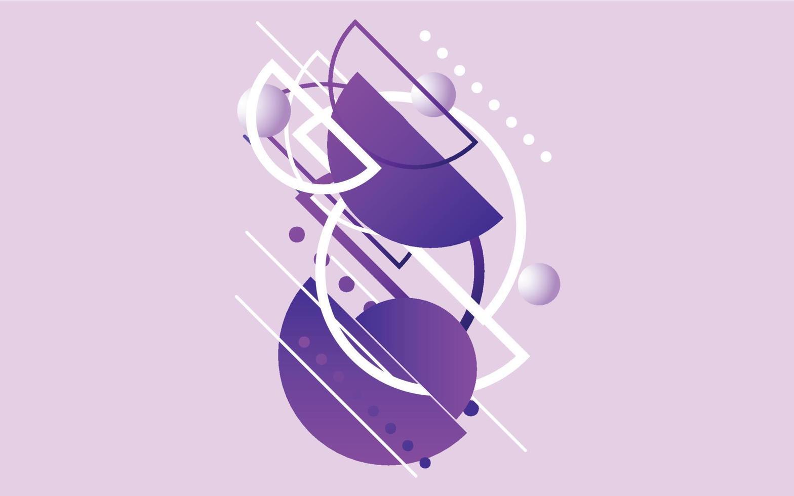 Modern Purple Background Design elements Creative Template. Vector illustration