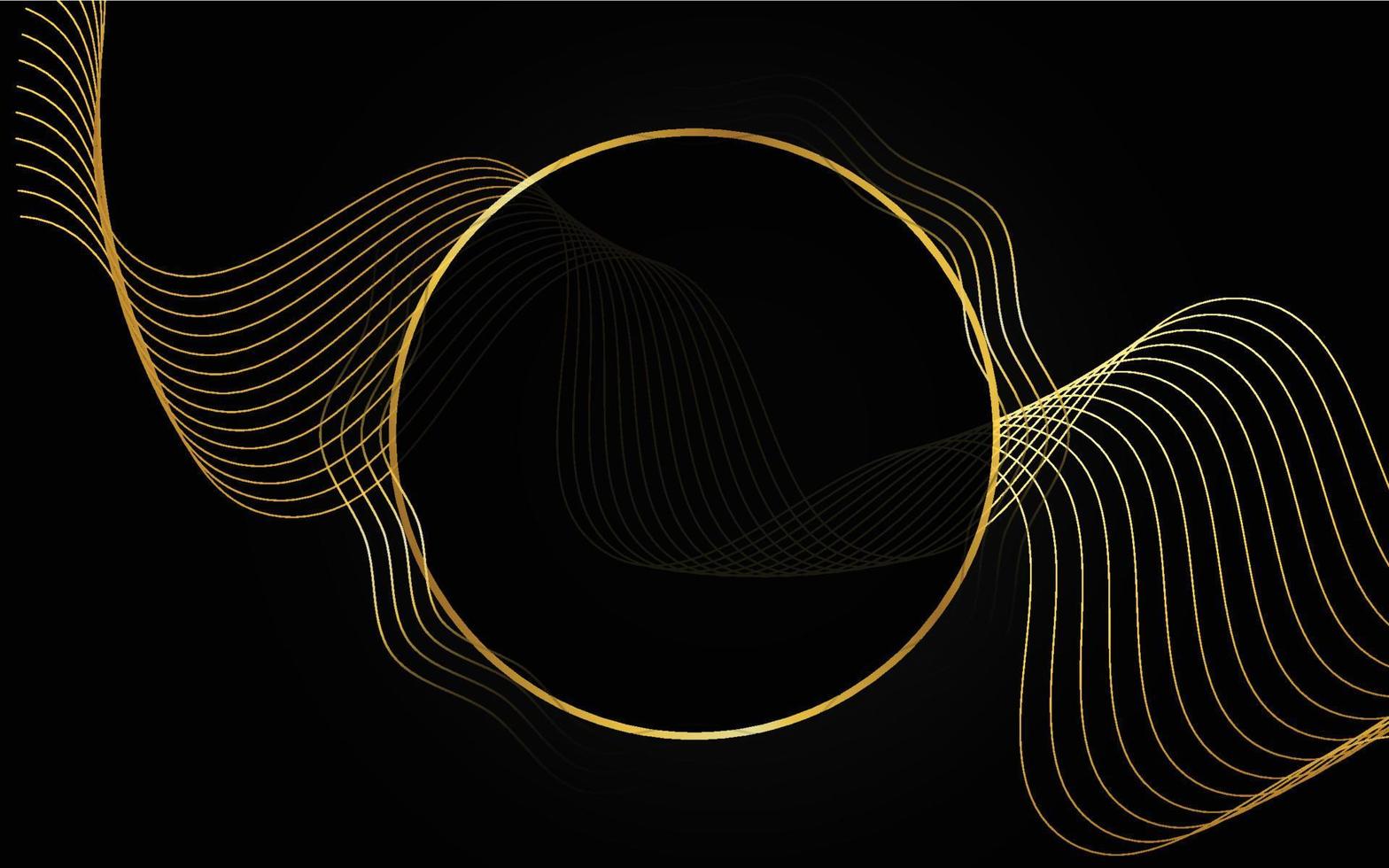 Futuristic Flash. Golden glittering magic gold particles isolated on transparent background. Sparkling light trails. Glowing shiny spiral lines effect vector