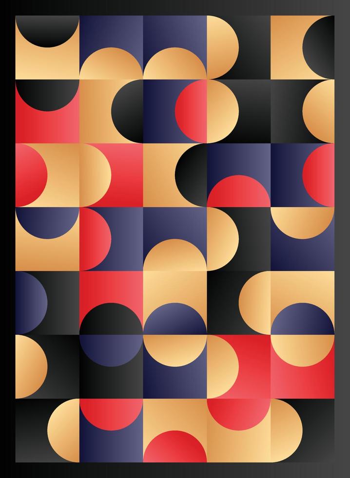 Geometric Poster cover flyer designs. Vector illustration
