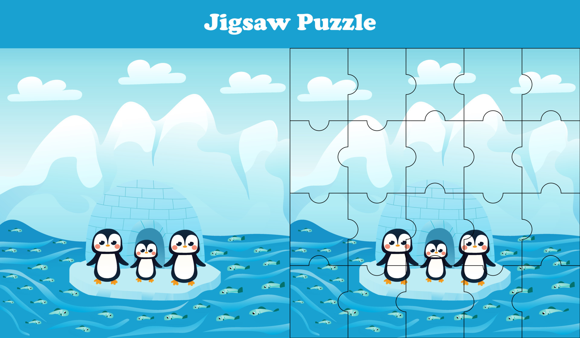 Printable Jigsaw Puzzle, Worksheet, Education.com