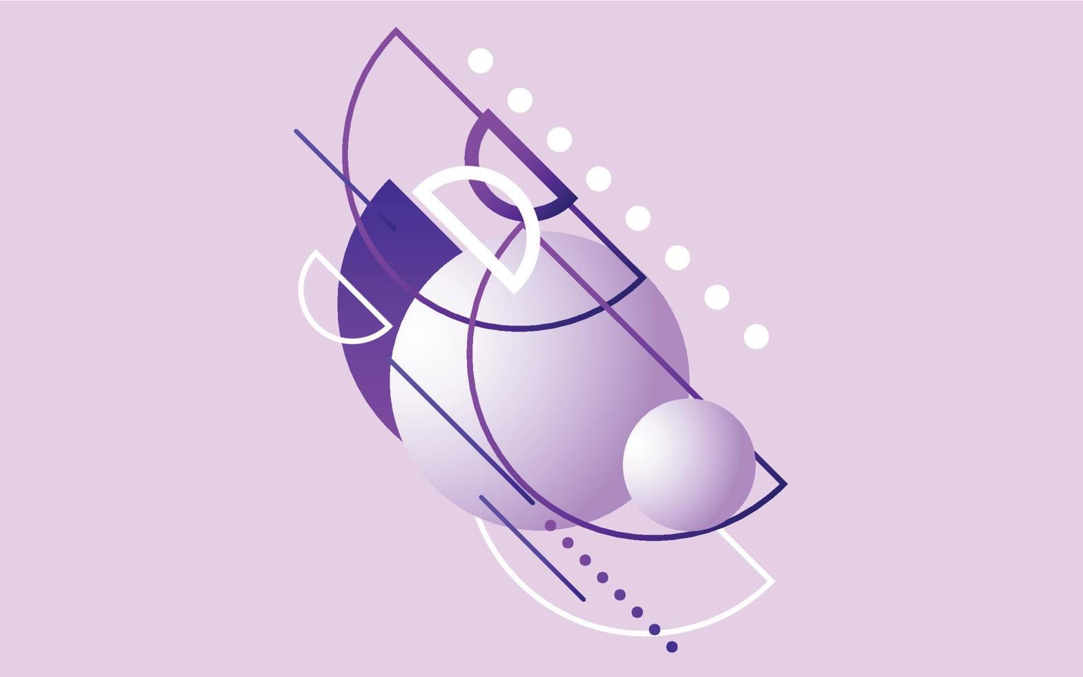 Modern Purple Background Design elements Creative Template. Vector illustration