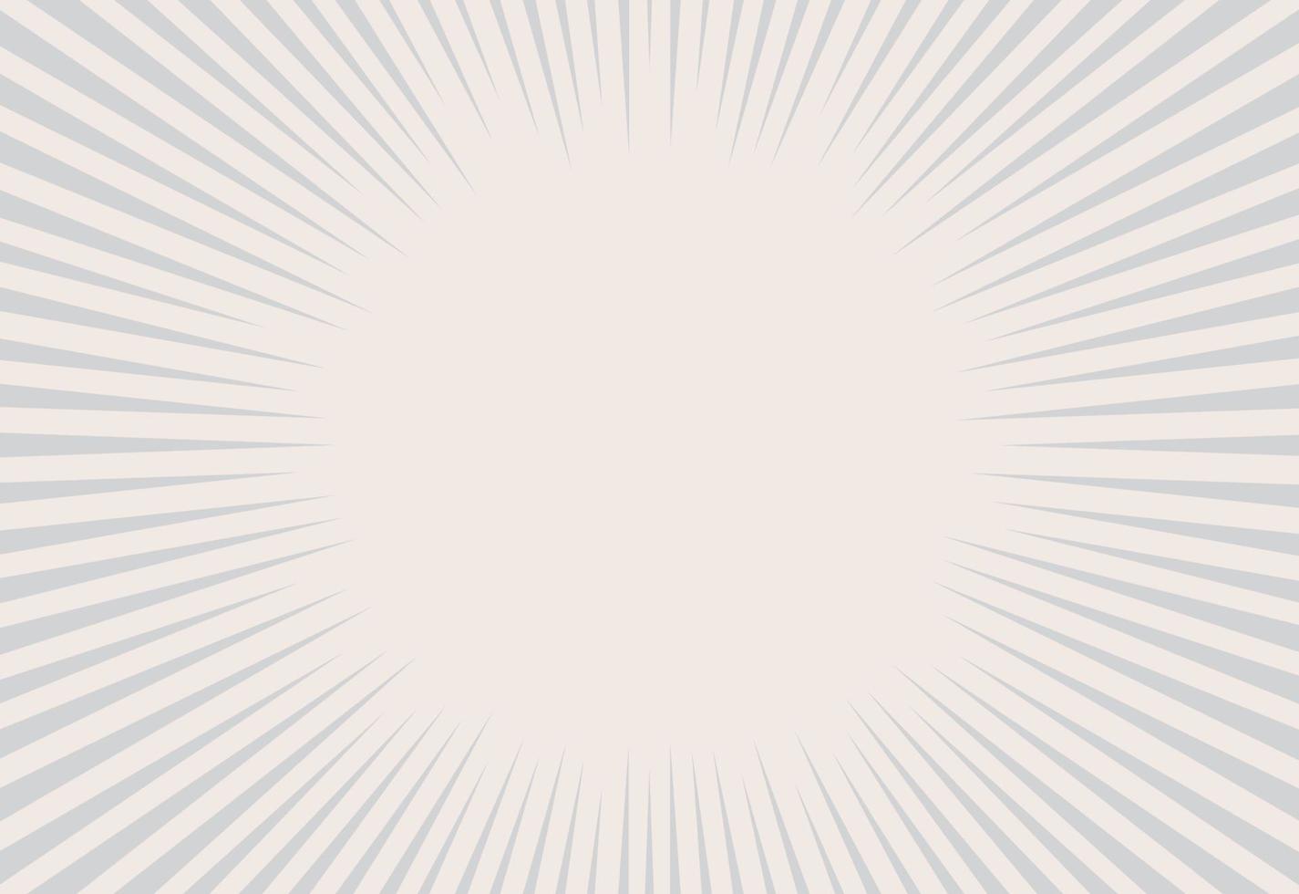 Comic and Manga background panel effect, shocked or surprised expression. Vector illustration of flat radial motion speed line in cartoon style. For speech bubbles, copy space, or pop art ads.