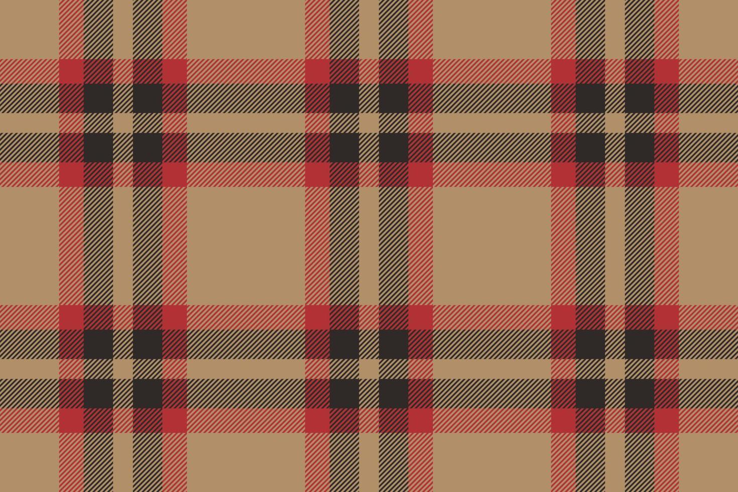 Plaid background, check seamless pattern. Vector fabric texture for textile print, wrapping paper, gift card or wallpaper.