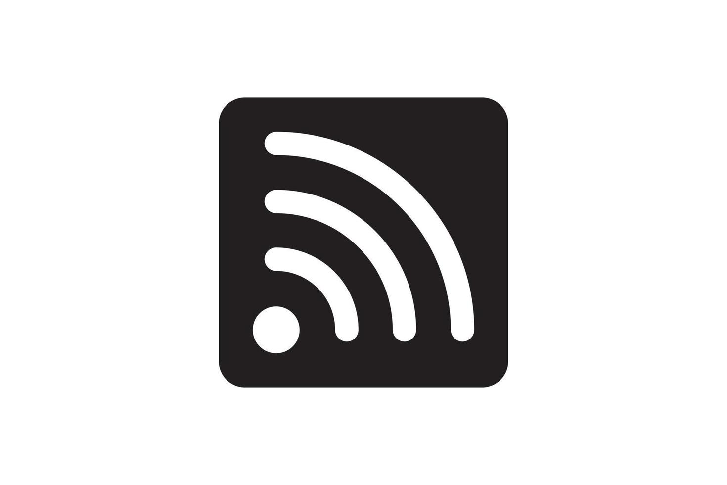 Wi Fi symbol signal connection. Vector wireless internet technology sign. Wifi network communication icon.