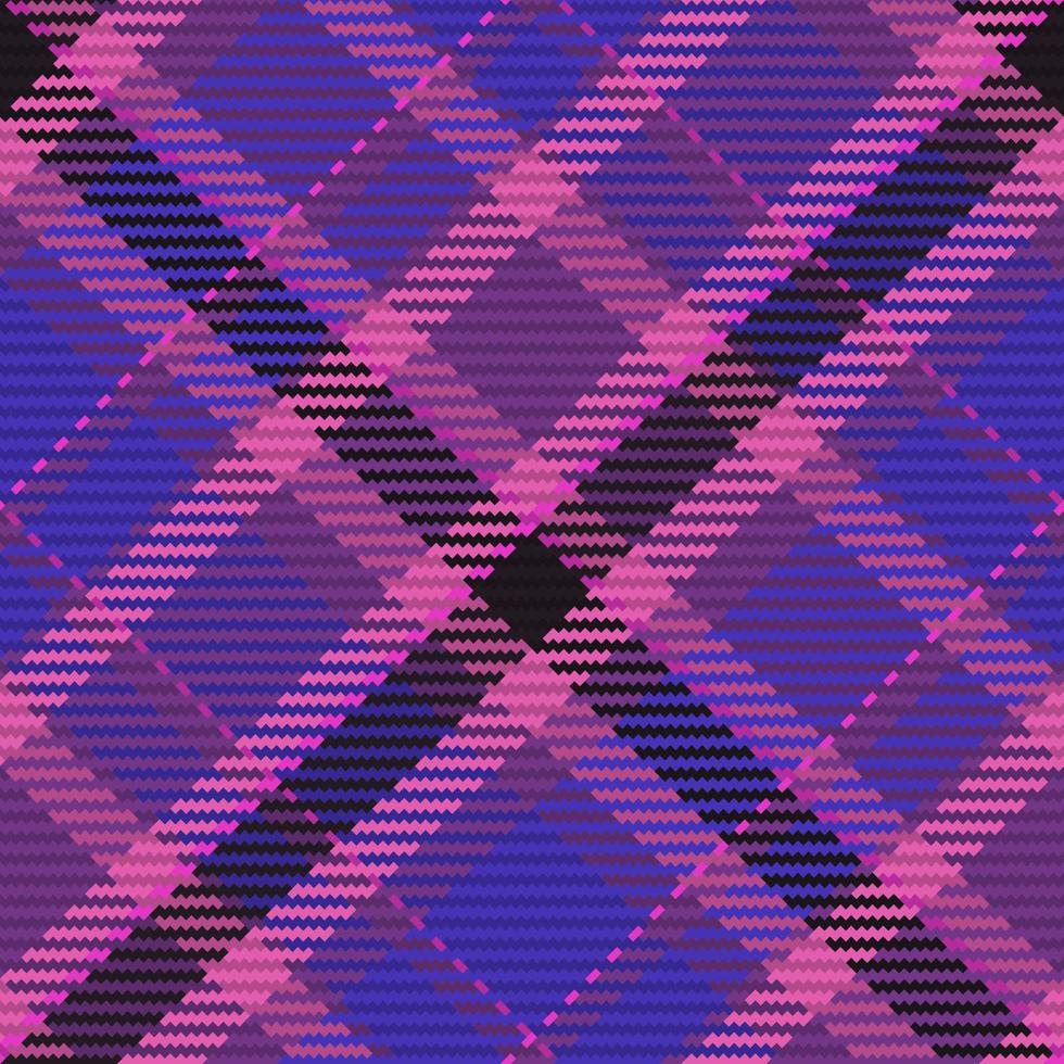 Seamless pattern of scottish tartan plaid. Repeatable background with check fabric texture. Vector backdrop striped textile print.
