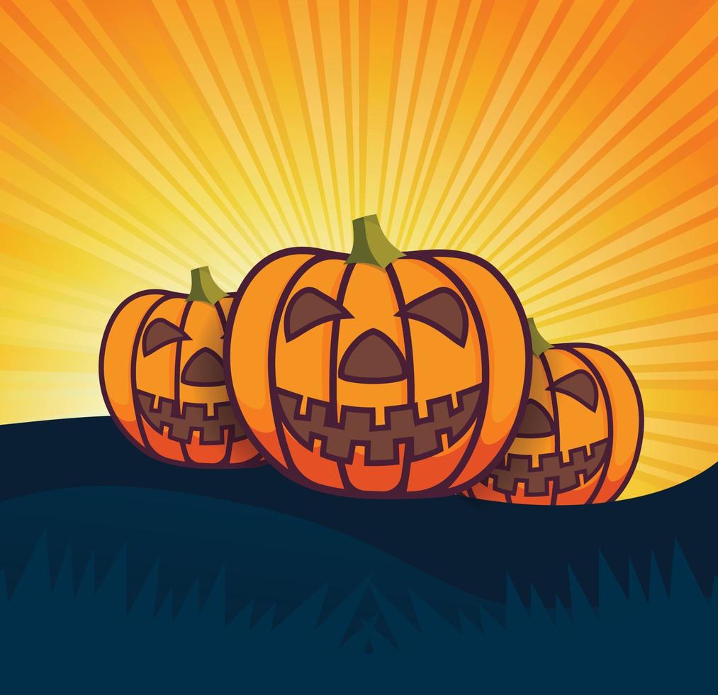 Premium Halloween Day Illustration 3D Vector Design, And Premium Hi-Quality Vector Free Download. Sweet Pumpkin Art And White Background.
