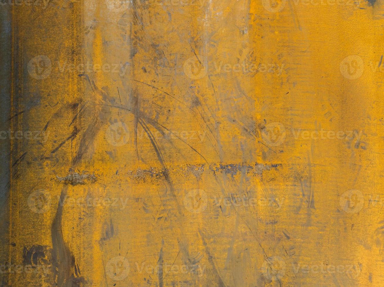 flat dry rusted iron surface close-up background and texture photo