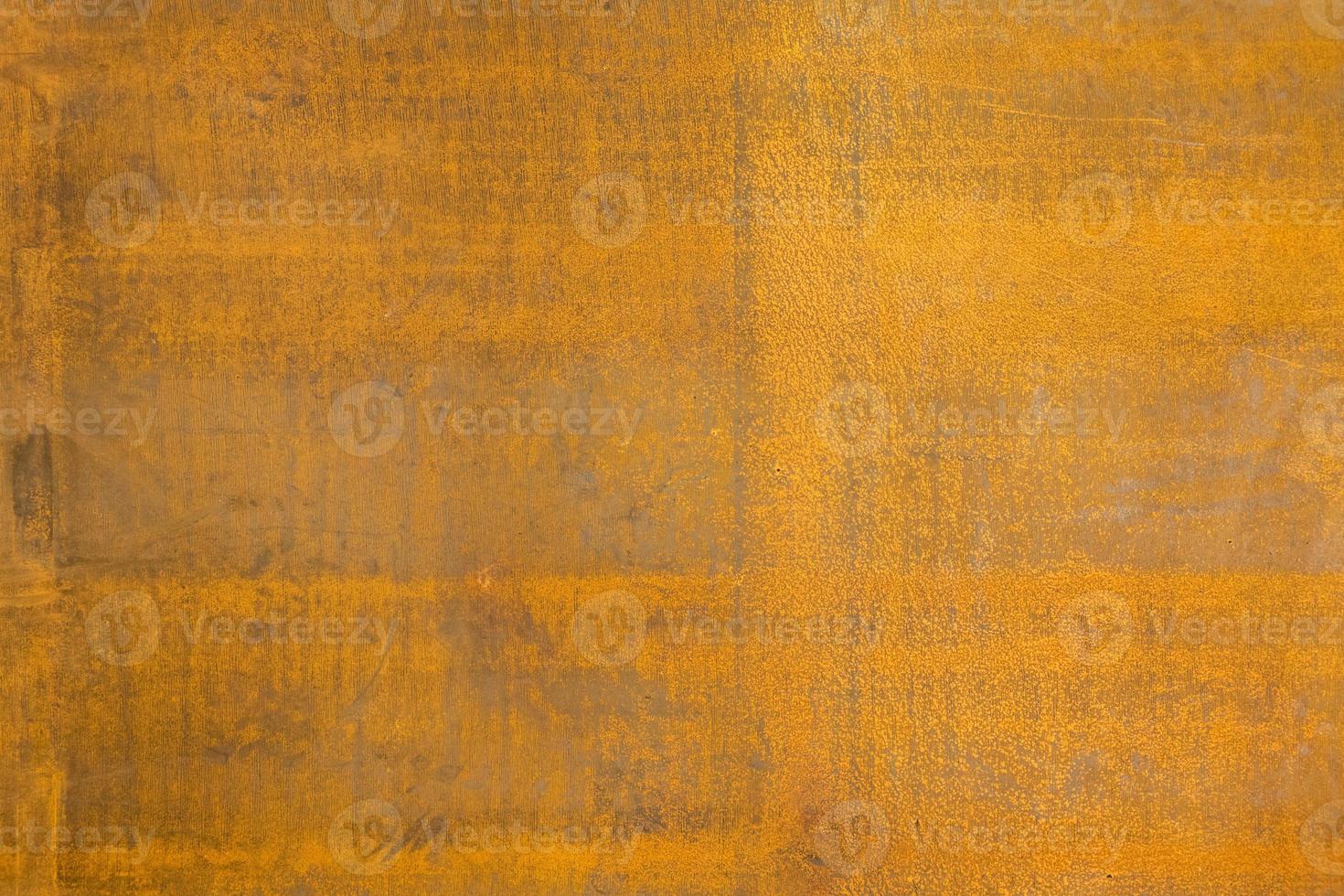 flat dry rusted iron surface close-up background and texture photo